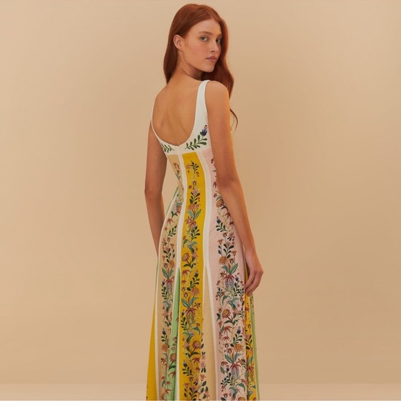 FARM Rio Floral Maxi Dress - Size Small - Picture 6 of 10